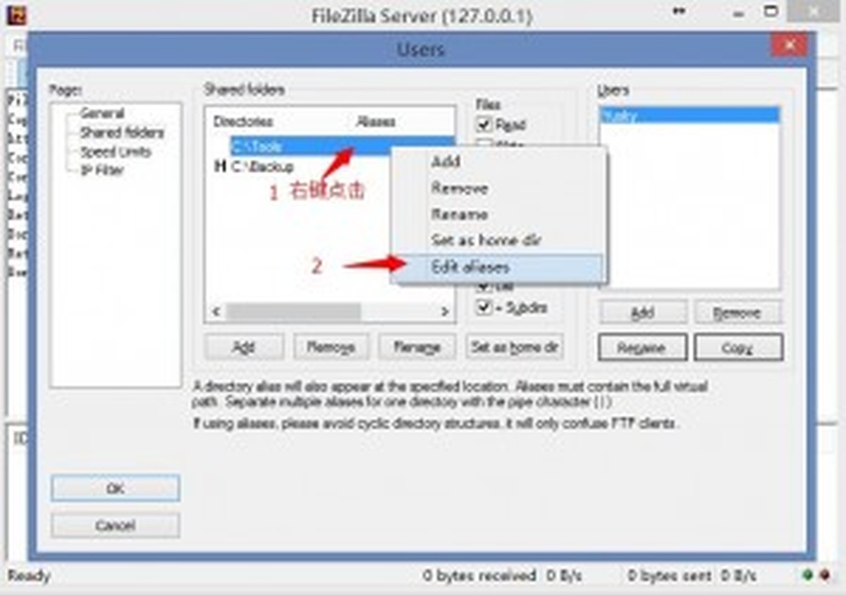 FileZilla_Server_Setting_Dir_Ali